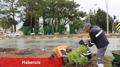 Büyükşehir'den Kemer'de peyzaj çalışması