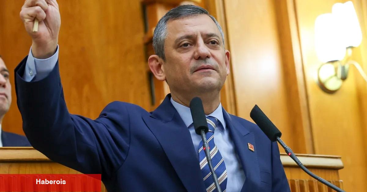 CHP lideri Özel’den baskılara sert tepki!