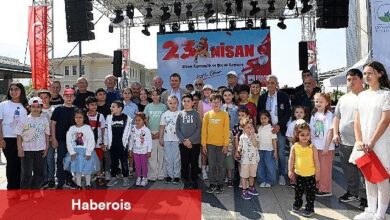 Çocuklar 23 Nisan coşkusunu Osmangazi'de yaşıyor