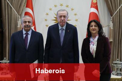 Cumhurbaşkanı Erdoğan, DEM heyetini kabul etti