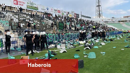 Denizli'de maç sonunda olay!
