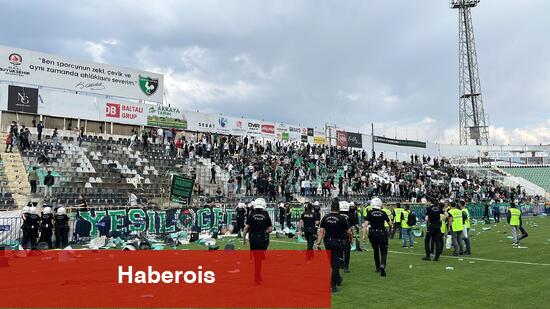 Denizli'de maç sonunda olay!