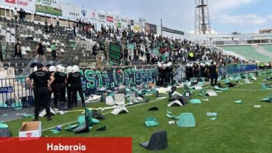 Denizli'de maç sonunda olay!