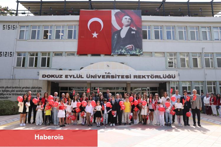 DEÜ'de idare çocuklardaydı