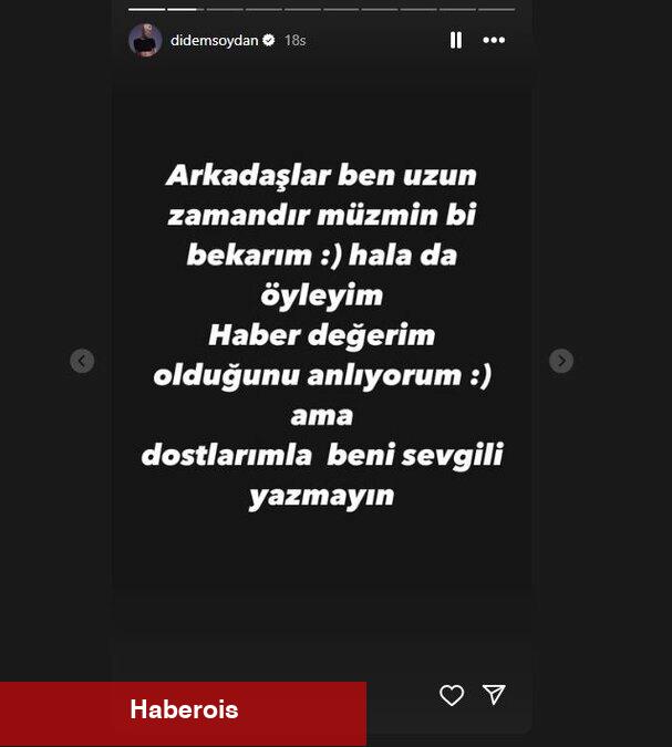 Didem Soydan'dan aşk savlarına yanıt!