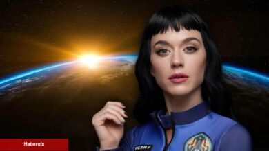 Döner dönmez toprağı öptü! Katy Perry 10 dakika süren uzay seyahatini tamamladı
