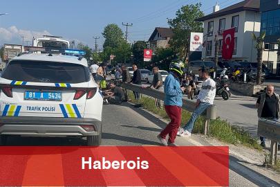 Düzce'de trafik kazası: 2 yaralı