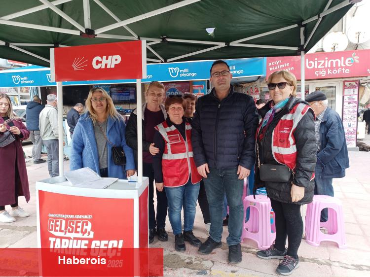 Edirne Keşan'da CHP’den erken seçim ve İmamoğlu için imza çağrısı