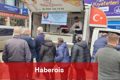 Edirne Keşan'da MHP'den Türkeş'e hayır lokması