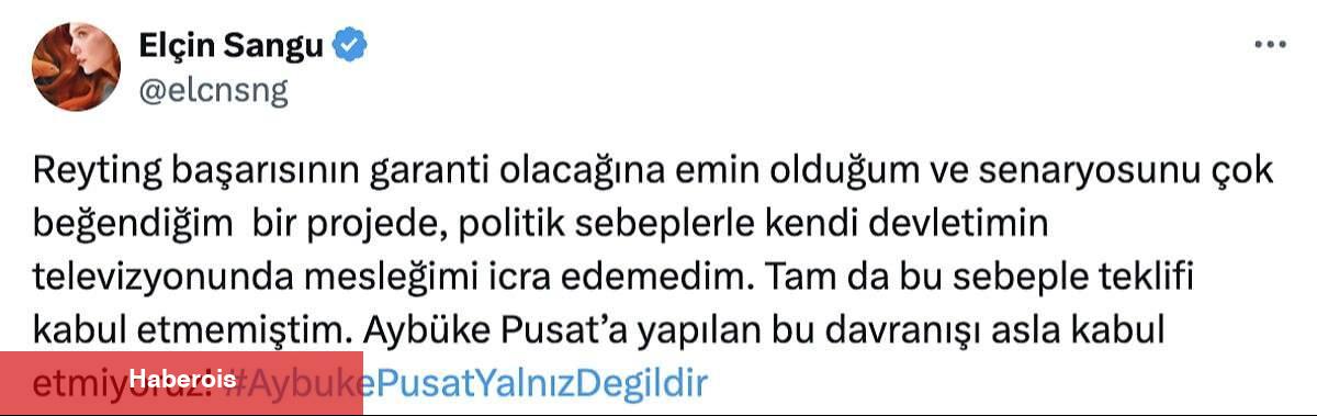 Elçin Sangu'dan reaksiyon çeken TRT itiraf! Toplumsal medyada olay oldu