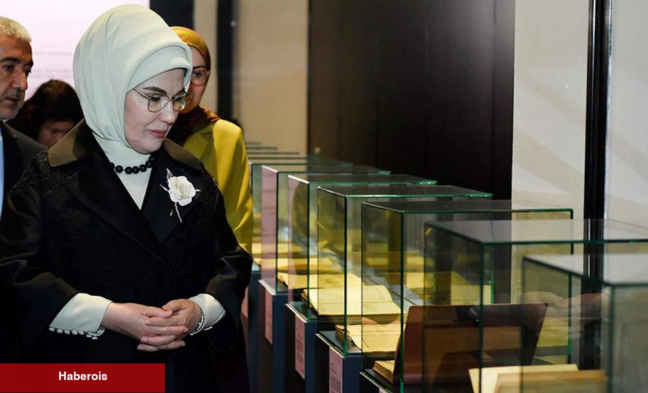 Emine Erdoğan "Saklı Kalanlar" standına ait paylaşımda bulundu