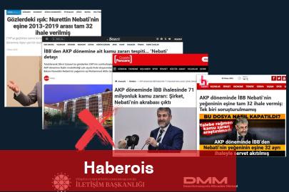 Eski Bakan'ın eşinin kamu ihalesi aldığı iddialarına yanıt
