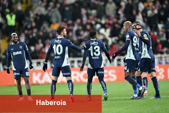Fenerbahçe, Sivas'ta kusur yapmadı ve takibi sürdürdü!