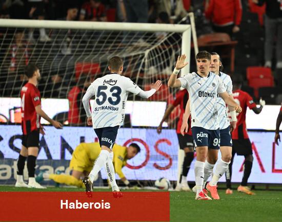 Fenerbahçe'den Gaziantep'te geri dönüş!