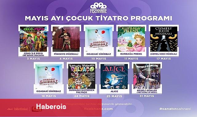Fişekhane'de çocuklara özel renkli bir Mayıs!