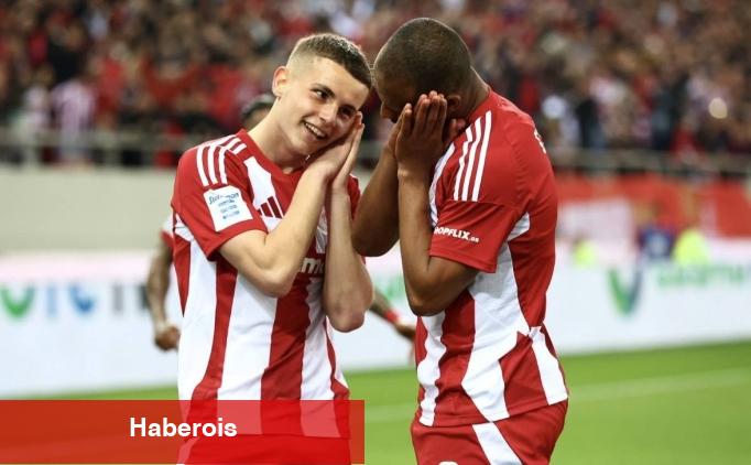 Halil Umut Meler'in yönettiği maçta Olympiakos, AEK'yi geçti! - Haberois Halil Umut Meler'in yönettiği maçta Olympiakos, AEK'yi geçti!