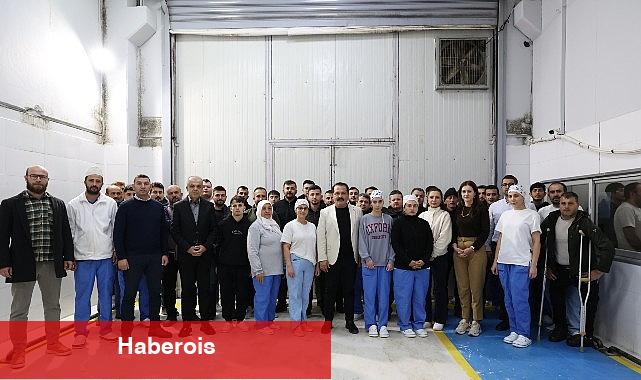 Halk Ekmek Fabrikası çalışanlarına iş sağlığı ve güvenliği eğitimi - Haberois Halk Ekmek Fabrikası çalışanlarına iş sağlığı ve güvenliği eğitimi