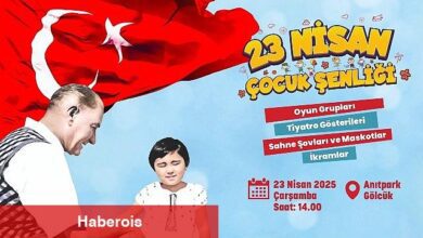 Haydi Çocuklar Gölcük Anıtpark'ta 23 Nisan Coşkusuna