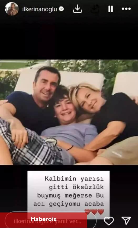 Hem annesini hem babasını kaybetmişti! İlker İnanoğlu'ndan yürek yakan paylaşım