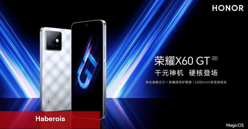 Honor X60 GT önemli özelliklerle tanıtıldı