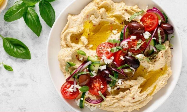 Humuslu Salata - Haberois Humuslu Salata