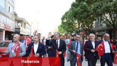 İnegöl'de 23 Nisan coşkusu sokaklara taştı