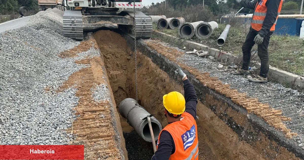 İSU, Çayırova Şekerpınar’da yeni altyapı hatları yapıyor