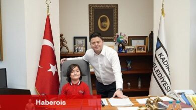 Kadıköy Belediyesi başkanlık koltuğunu çocuklara emanet etti
