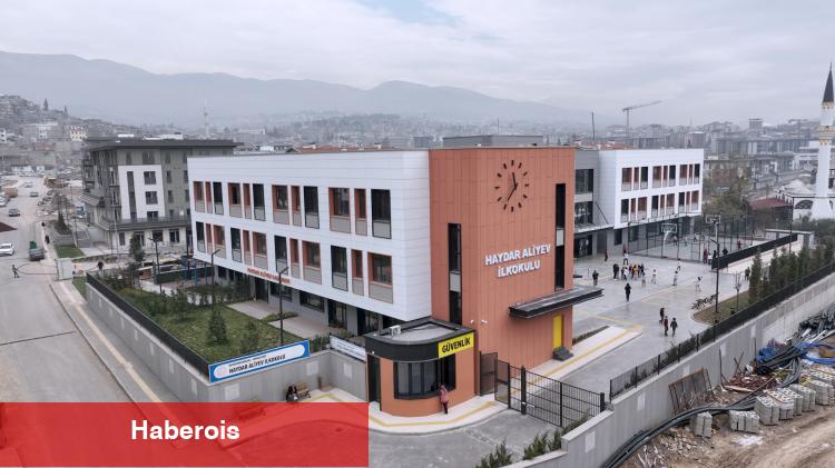 Kahramanmaraş’ta afete dirençli ilkokul hizmete girdi
