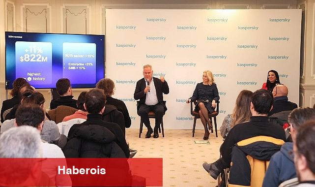 Kaspersky, Türkiye'de %42 oranında büyüme elde ettiği 2024 yılına ait finansal sonuçlarını açıkladı - Haberois Kaspersky, Türkiye'de %42 oranında büyüme elde ettiği 2024 yılına ait finansal sonuçlarını açıkladı