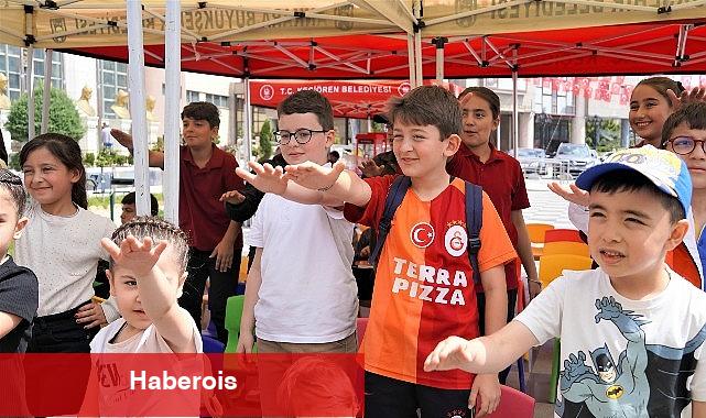 Keçiören'de 23 Nisan coşkusu erken başladı - Haberois Keçiören'de 23 Nisan coşkusu erken başladı
