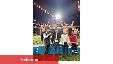 Kemer Belediye güreşçisi üçüncü oldu