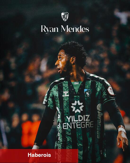 Kocaelispor, Ryan Mendes ile nikah tazeledi!