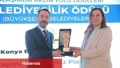 Konya Büyükşehir'in "Ulaşımda Dijital İkiz Platformu"na Belediyecilik Ödülü