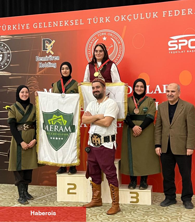 Konya Meramlı okçular şampiyonada parladı
