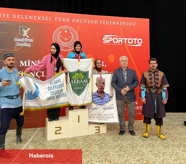 Konya Meramlı okçular şampiyonada parladı