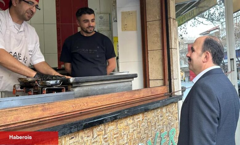 Konya'da Lider Altay kent merkezinde esnafları ziyaret etti - Haberois Konya'da Lider Altay kent merkezinde esnafları ziyaret etti