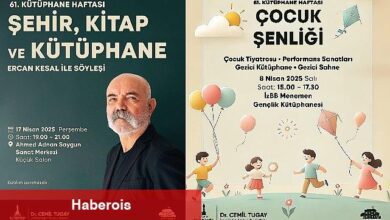 Kütüphaneler Haftası şenlik havasında geçecek
