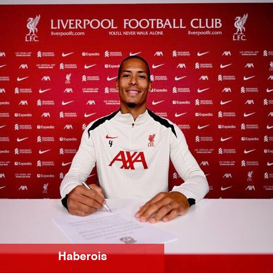 Liverpool'da Virgil van Dijk ile imza!