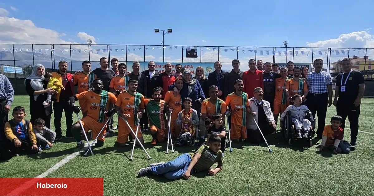 Malatya'da Ampute Futbol Grubu, Muhteşem Lig’e yükseldi!