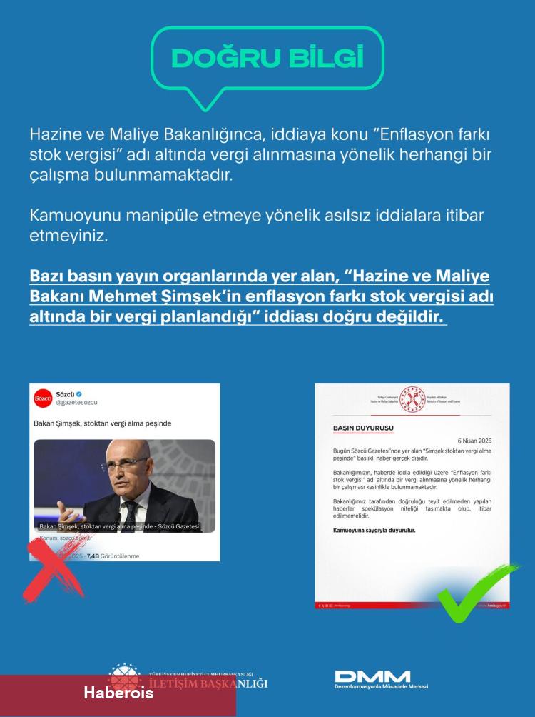 Maliye'den 'stok vergisi' iddialarına açıklama
