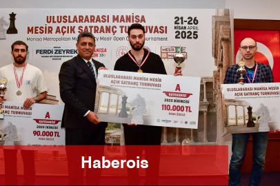 Manisa Şenliği Satranç Turnuvası’nda şampiyon belirli oldu