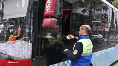 Manisa’da toplu ulaşım araçlarına geniş çaplı kontrol