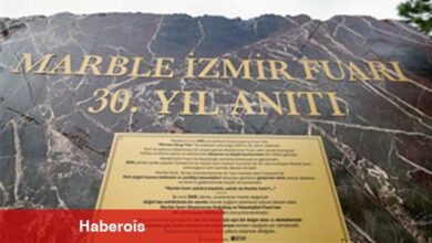 Marble İzmir'in 30'uncu yılına özel anıt Kültürpark'ta açıldı