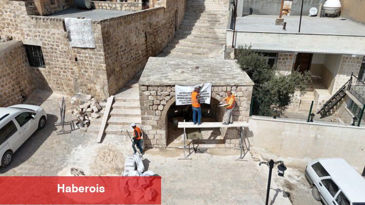Mardin’de tarihi çeşmeler restore ediliyor