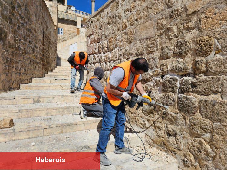 Mardin’de tarihi çeşmeler restore ediliyor