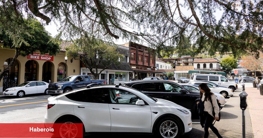 Marin County'de Teslaville'de sorun var