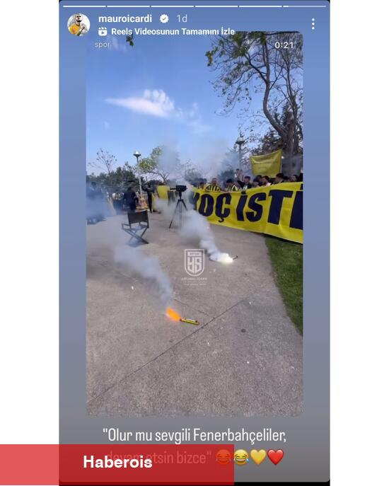 Mauro Icardi'den Ali Koç paylaşımı!
