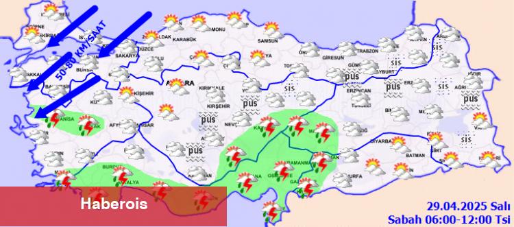 Meteoroloji'den 'kuvvetli' uyarı!