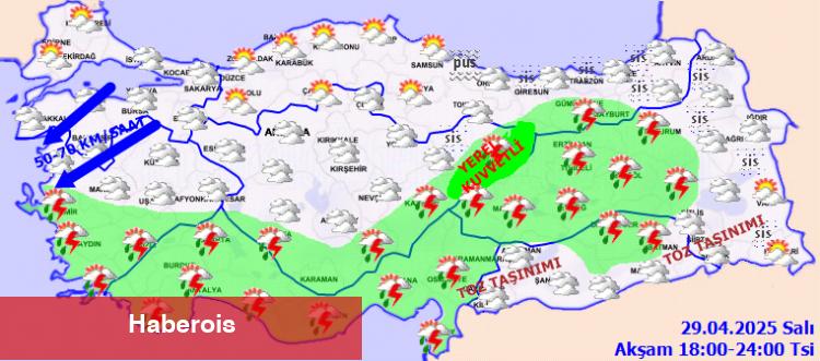Meteoroloji'den 'kuvvetli' uyarı!